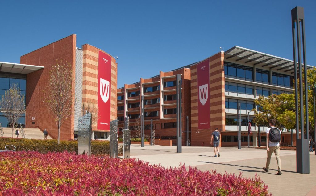 Xếp hạng đại học Western Sydney University, Úc